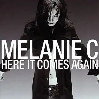 Обложка сингла Melanie C «Here It Comes Again» (2003)