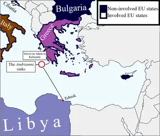 Маршрут лодки