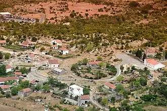 Вид на Медун со смотровой площадки в крепости Метеон