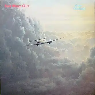 Обложка альбома Майка Олдфилда «Five Miles Out» (1982)