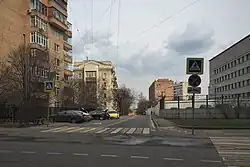 Вид Большого Балканского переулка из Астраханского переулка