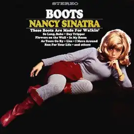 Обложка альбома Нэнси Синатры «Boots» (1966)