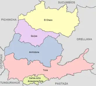 Эль-Чако на карте