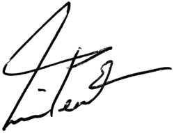 Изображение автографа