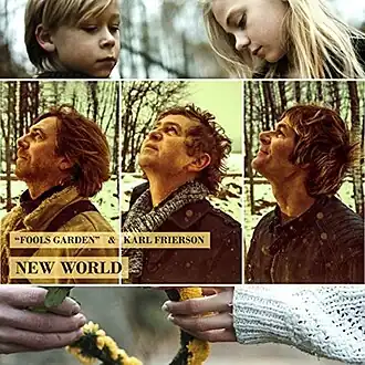 Обложка сингла Fool's Garden и Карла Фриерсона «New World» (2017)
