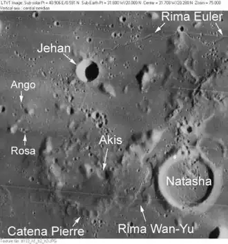 Снимок зонда Lunar Orbiter - IV.