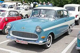 2-дверный седан Opel Rekord P1