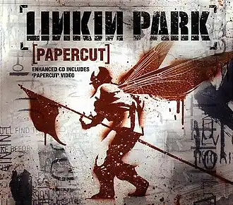 Обложка сингла Linkin Park «Papercut» (2001)