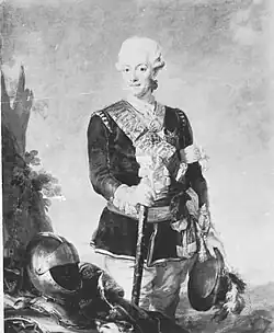 Портрет короля Густава III.