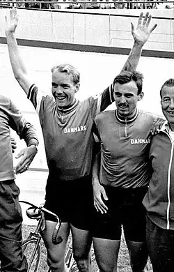 Пер Лунгемарк (слева) и Рено Ольсен в 1968 году