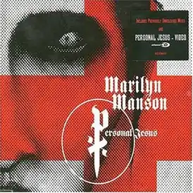 Обложка сингла Marilyn Manson «Personal Jesus» (2004)