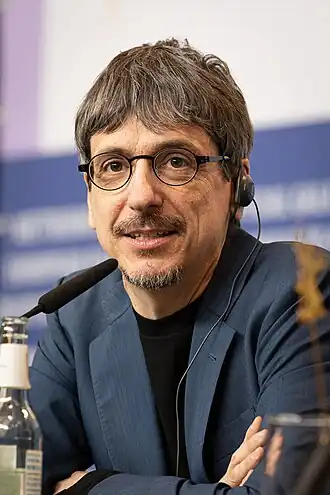 Филипп Фалардо на конференции 70-го Берлинский кинофестиваль