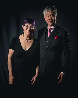 Пат Мерфи и Таийо Фудзии (англ.[англ.])