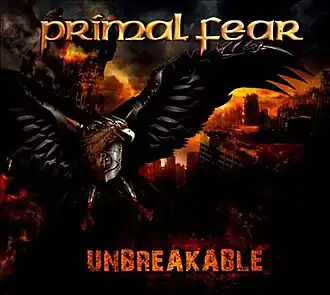 Обложка альбома Primal Fear «Unbreakable» (2012)