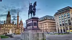 Памятник королеве Виктории в Глазго