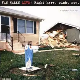 Обложка альбома Van Halen «Live: Right Here, Right Now» (1993)