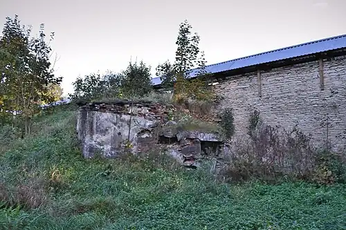 Руины пальмового домика