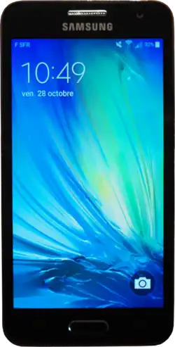 Samsung Galaxy A3 в черном цвете