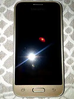 Samsung Galaxy J1 mini prime в бежевом цвете