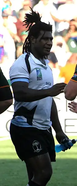 Рабени в матче четвертьфинала чемпионата мира 2007 года против ЮАР