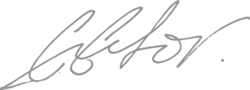Изображение автографа