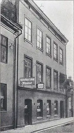 Здание Teatern vid Sillgatan в 1898 году