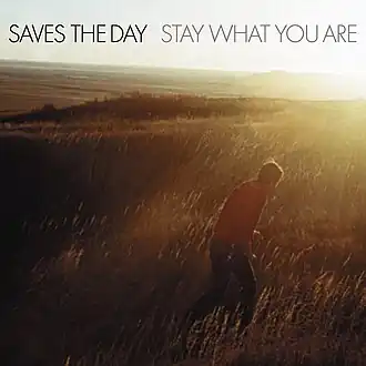 Обложка альбома группы Saves the Day «Stay What You Are» (2001)