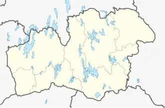 Альвеста на карте