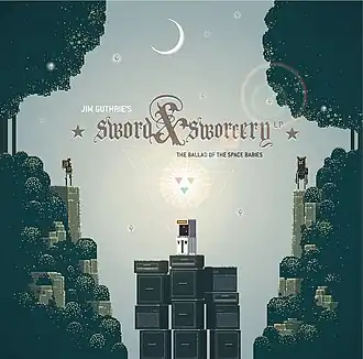 Обложка альбома Джима Гатри «Sword & Sworcery LP - The Ballad of the Space Babies» ()
