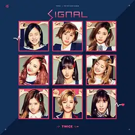 Обложка альбома Twice «Signal» (2017)