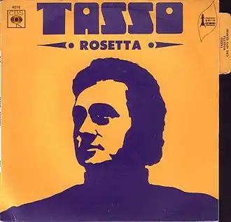 Обложка сингла «Tasso - Rosetta»