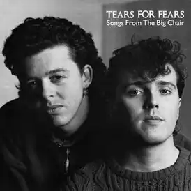 Обложка альбома Tears for Fears «Songs from the Big Chair» (1985)