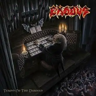 Обложка альбома Exodus «Tempo of the Damned» (2004)