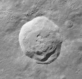 Снимок зонда Lunar Reconnaissance Orbiter.