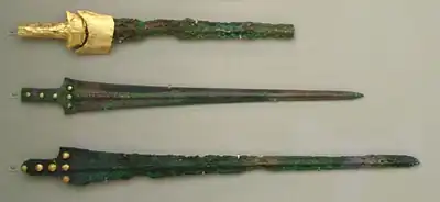 Ахейские мечи типа B из Микен, 1600-1500 гг. до н.э.