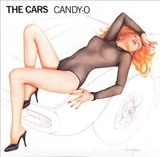 Обложка альбома The Cars «Candy-O» (1979)
