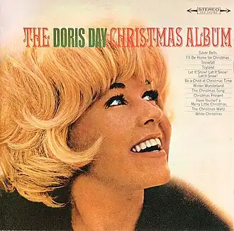 Обложка альбома Дорис Дэй «The Doris Day Christmas Album» (1964)