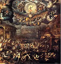 Картина Жана Кузена Младшего «Страшный суд». Лувр, Париж