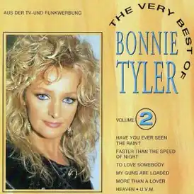 Обложка альбома Бонни Тайлер «The Very Best of Bonnie Tyler» (1994)
