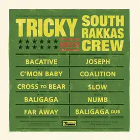 Обложка альбома Tricky «Tricky Meets South Rakkas Crew» (2009)