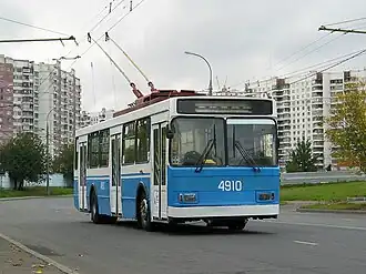 Троллейбус ВМЗ-5298 «Лидер» в Москве