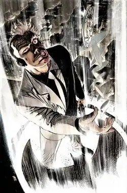 Двуликий в Batman and Robin #23.1 (ноябрь 2013). Художник: Гиллем Марч