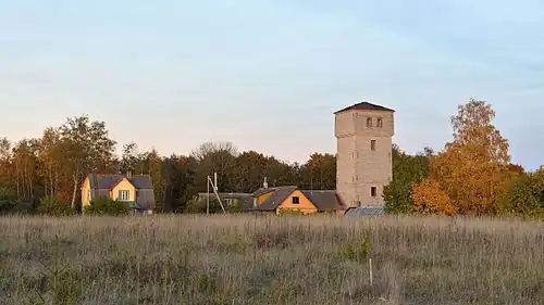 Водонапорная башня-мельница