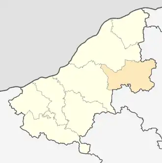 Община Ветово на карте