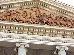 Барельеф «Триумф Вакха». Портик Виллы Торлония, Рим