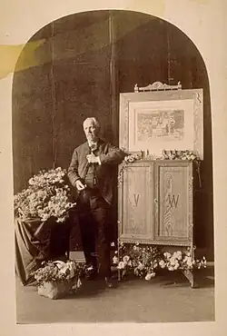 Вирджил Уильямс в свой день рождения