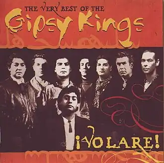 Обложка альбома Gipsy Kings «Volare! The Very Best of Gipsy Kings» (2000)
