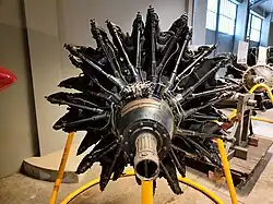 Walter Mistral Major в экспозиции Музея польской авиации, Краков.