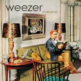 Обложка альбома группы Weezer «Maladroit» (2002)