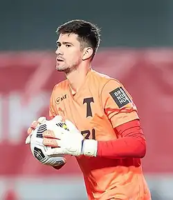 Бабурин в составе московского «Торпедо» в 2022 г.